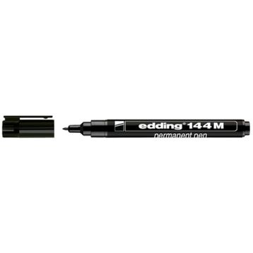 Edding E-144M 10'lu Siyah Asetat Kalemi