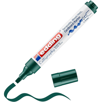 Edding E-1455 5 Çam Yeşili Kaligrafi Kalemi