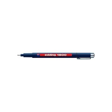 Eddıng E-1800 0.3Mm Siyah Teknik Çizim Kalemi