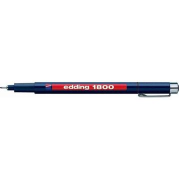 Edding E-1800 0.7Mm Sıyah Teknık Cızım Kalemı