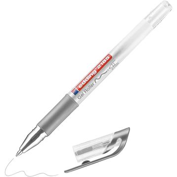 Edding E-2185 Gel Gümüş Roller Kalem