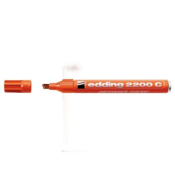Edding E 2200 Kırmızı Permanent Markör Çizim Kalemi