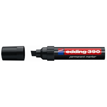 Edding E 390 Permanent Siyah Renk Markör Kalem