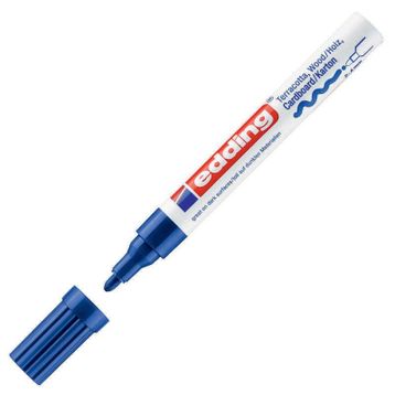 Edding E-4040 Mavi Dekorasyon Marker Fosforlu Kalemler