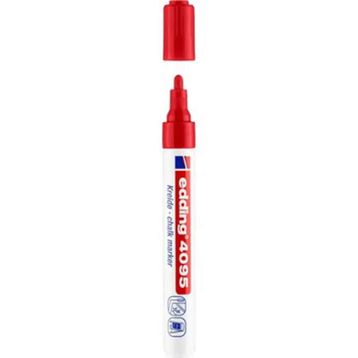 Edding E-4095 Cam Kalemi Kırmzı