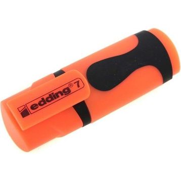 Edding E-7 Mini Display Turuncu Fosforlu Kalem