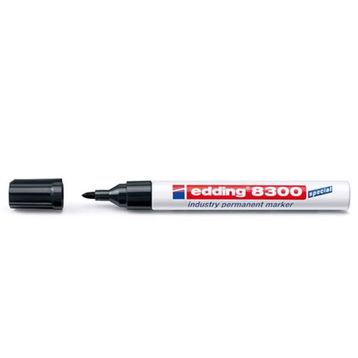 Edding E-8300 Endüstri Siyah Markör Kalemi