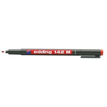 Edding Kırmızı 1 mm Silgili Asetat Kalemi