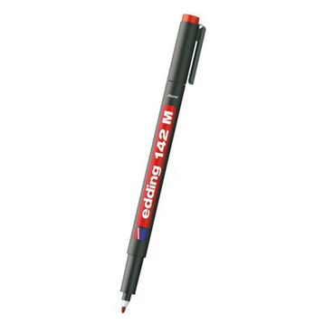 Edding Kırmızı 1 mm Silgili Asetat Kalemi