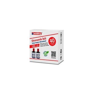 Edding Legamaster Kırmızı 2x100 ML Mürekkep
