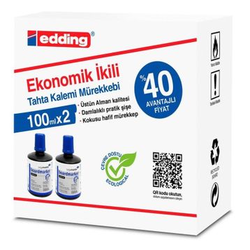 Edding Legamaster Mavi 2x100 ML Mürekkep