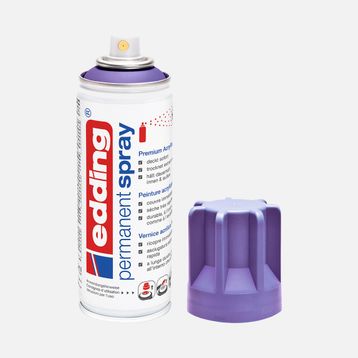 Edding No:908 Permanent Lılac Mat Akrilik Spray Boya