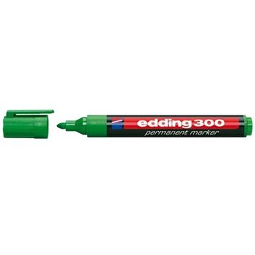 Edding Permanent 1.5-3 mm Yeşil Yuvarlak Uçlu Markör