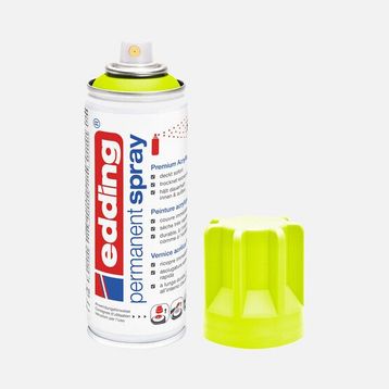 Edding Permanent Boya Neon Yellow 200 ml Akrilik Sprey Boya