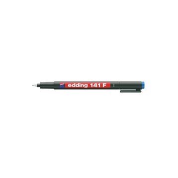 Edding Permanent F Seri 0.6 mm Mavi 141F Asetat Kalemi