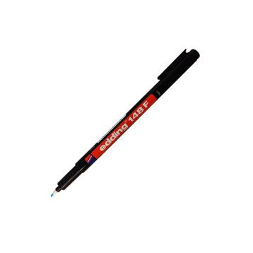 Edding Silgili Yuvarlak Uç 0.6 mm Mavi 148 F Asetat Kalemi