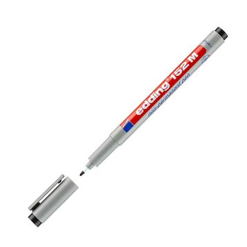 Edding Silinebilir 1.0 mm Siyah Asetat Kalemi