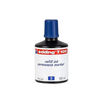 Edding T100 100 ml Mavi Permanent Mürekkep