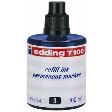 Edding T100 100 ml Mavi Permanent Mürekkep
