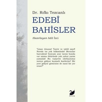 Edebi Bahisler - Rıfkı Tezcanlı