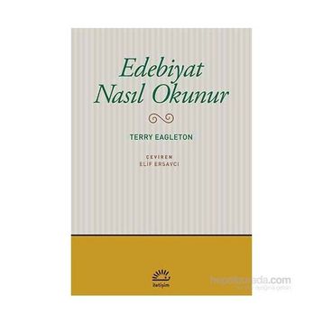 Edebiyat Nasıl Okunur - Terry Eagleton