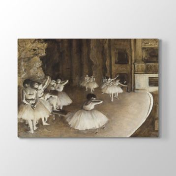 Edgar Degas - Ballet Rehearsal Tablosu