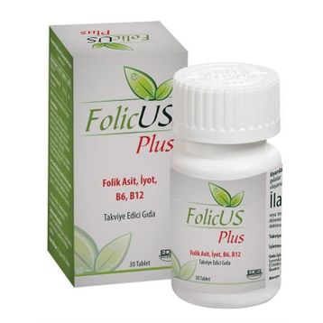 Edis Pharma FolicUS Plus 30 Tablet
