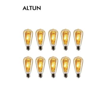 Edison ST64 Flamanlı Rustik Ampul