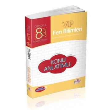 Editör 8. Sınıf VIP Fen Bilimleri Konu Anlatımlı - İhsan Yaman