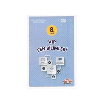Editör 8. Sınıf VIP Fen Bilimleri Konu Anlatımlı - İhsan Yaman