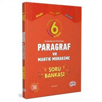 Editör Yayınevi - 6. Sınıf Paragraf ve Mantık Muhakeme Soru Bankası