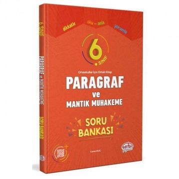 Editör Yayınevi - 6. Sınıf Paragraf ve Mantık Muhakeme Soru Bankası