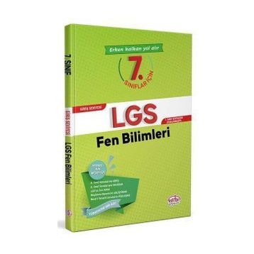 Editör Yayınevi Editör Yayınları 7. Sınıflar İçin LGS Fen Bilimleri