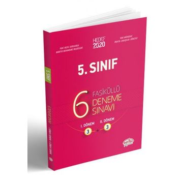 Editör Yayınları 5. Sınıf 3+3 Deneme Sınavı