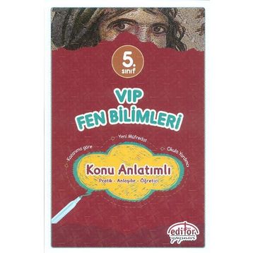 Editör Yayınları - 5. Sınıf VIP Konu Anlatımlı Fen Bilimleri