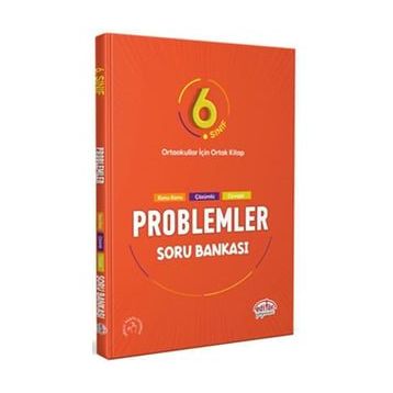 Editör Yayınları 6. Sınıf Problemler Soru Bankası