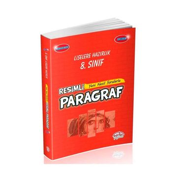 Editör Yayınları 8. Sınıf LGS Resimli Yeni Nesil Sorularla Paragraf