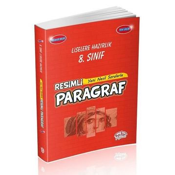 Editör Yayınları 8. Sınıf LGS Resimli Yeni Nesil Sorularla Paragraf