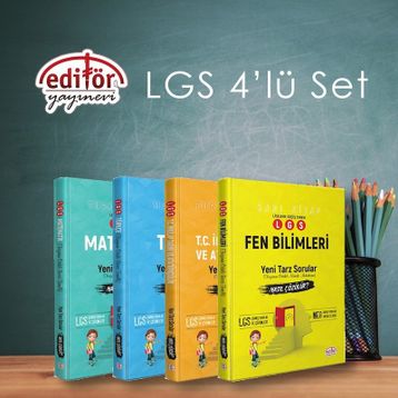 Editör Yayınları 8. Sınıf LGS Resimli Yeni Nesil Sorularla Paragraf