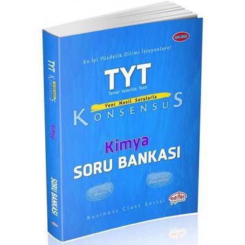 Editör Yayınları TYT Konsensüs Kimya Soru Bankası