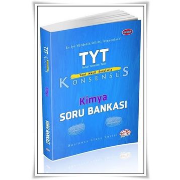 Editör Yayınları TYT Konsensüs Kimya Soru Bankası