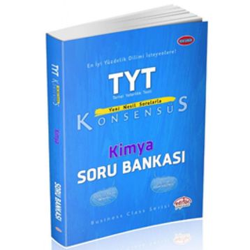 Editör Yayınları TYT Konsensüs Kimya Soru Bankası