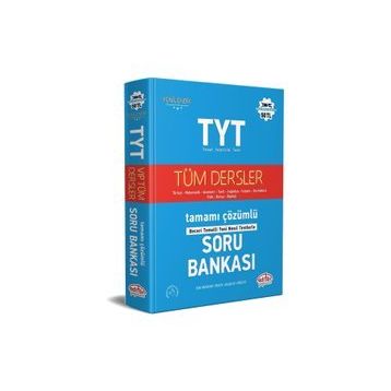 Editör Yayınları Tyt Tüm Derlser Tamamı Çözümlü Mavi Soru Bankası