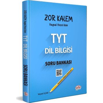 Editör Yayınları TYT Zor Kalem Veysel Hocadan Tamamı Video Çözümlü Dil Bilgisi Soru Bankası