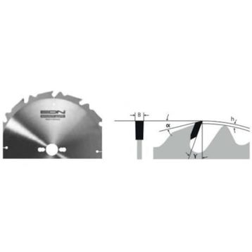 EDN LFZ1 355 mm 16 Diş Ahşap Testere