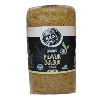 Edos 1 kg Organik Pilavlık Bulgur
