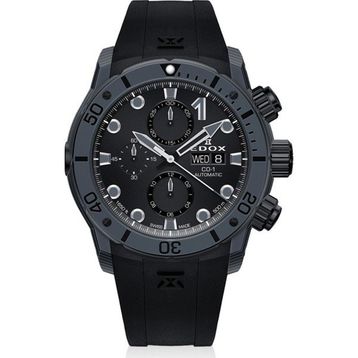 Edox 01125-CLNGN-NING Siyah Erkek Kol Saati