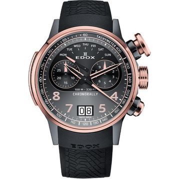 Edox 38003-TINGR-GNR Gri Erkek Kol Saati
