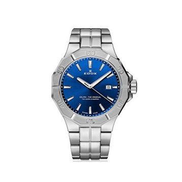 Edox 53021-3M-BUINU Gri Metal Erkek Kol Saati