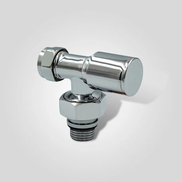 Edp PEX 16x2 Krom Köşe Radyatör Vanası